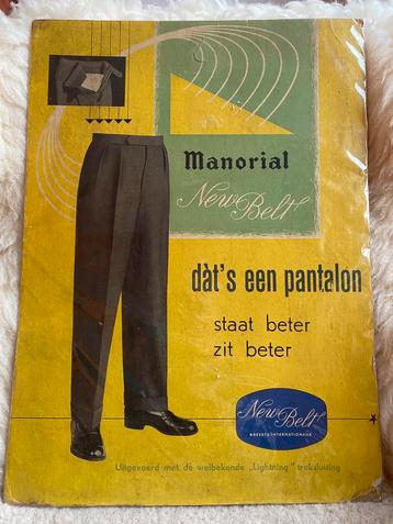 Vintage reclame toonbankbord mid century beschikbaar voor biedingen