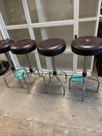 Vintage barkrukken brabantia, 2 krukken, Ophalen of Verzenden, Zo goed als nieuw, 60 tot 90 cm