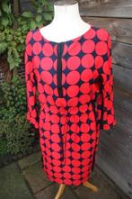 Jurk donkerblauw/ rood Vanilia mt 40 OPRUIMING, Maat 38/40 (M), Vanilia, Ophalen of Verzenden, Zo goed als nieuw