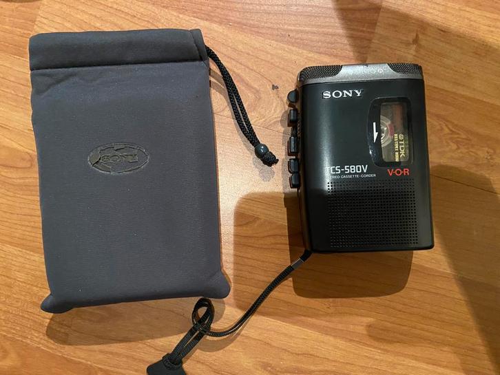 Nog in perfecte staat: Sony TCS-580V dicteer apparaat, Audio, Tv en Foto, Walkmans, Discmans en Minidiscspelers, Walkman, Ophalen of Verzenden