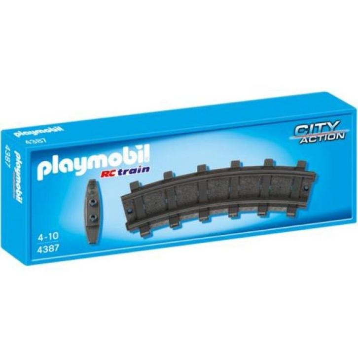 🎁 Playmobil 4387 - Gebogen Rails 2x 🎁, Kinderen en Baby's, Speelgoed | Playmobil, Nieuw, Complete set, Ophalen of Verzenden