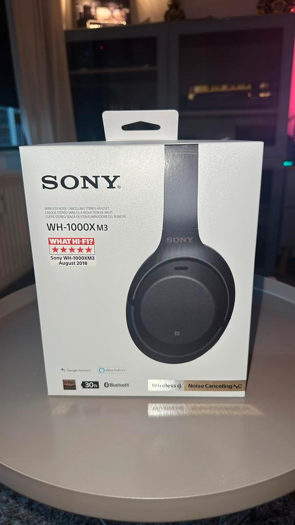 Sony WH-1000XM3 (2020), Audio, Tv en Foto, Koptelefoons, Nieuw, Over oor (circumaural), Sony, Draadloos, Bluetooth, Ophalen of Verzenden