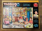 Wasgij grabbing a quick bite puzzle, Ophalen of Verzenden, 500 t/m 1500 stukjes, Zo goed als nieuw, Legpuzzel