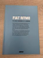 Folder Fiat Ritmo 1985, Ophalen of Verzenden, Zo goed als nieuw