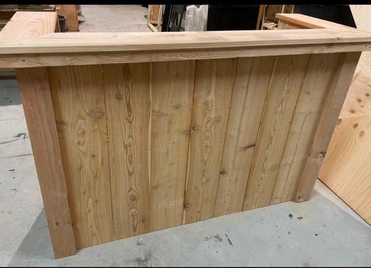 Mooie nieuwe en sterke douglas houten bar, Huis en Inrichting, Barren, Nieuw, Ophalen