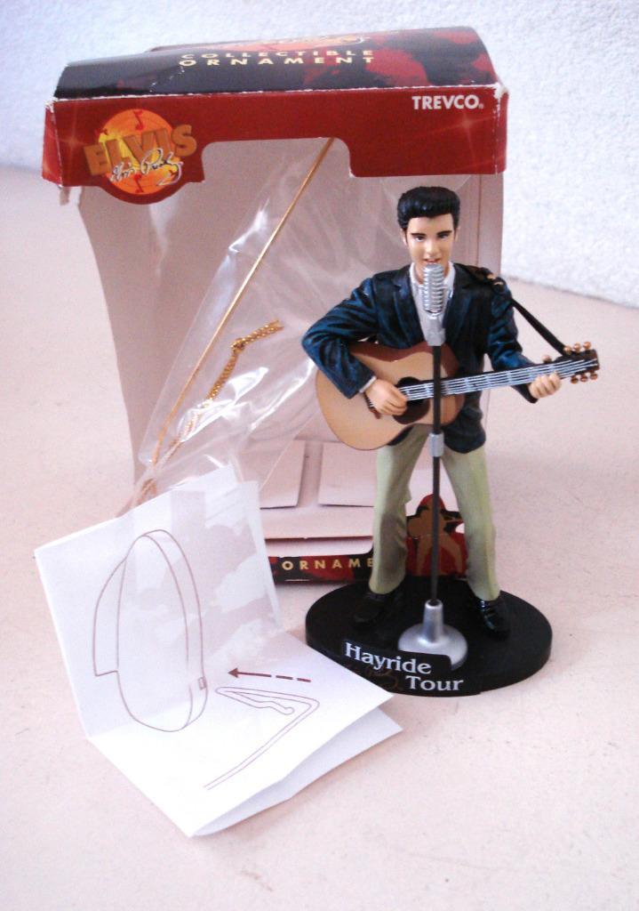 Elvis Presley collectible ornament, Verzamelen, Muziek, Artiesten en Beroemdheden, Nieuw, Pop, Beeldje of Miniatuur, Gesigneerd
