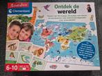 Ontdek de wereld, Clementoni, Een of twee spelers, Ophalen of Verzenden, Zo goed als nieuw
