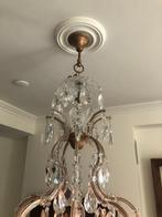 UNIEK MOOIE KRISTALLEN KROONLUCHTER - LUCHTER Flamant, Ophalen, Gielen, Zo goed als nieuw, Info@houseofcoco.nl