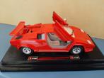 Lamborghini Countach , Burago, Hobby en Vrije tijd, Modelauto's | 1:43, Ophalen of Verzenden, Auto, Overige merken