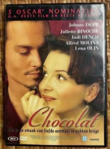 DVD Chocolat met Johnny Depp, Juliette Binoche, Judi Dench beschikbaar voor biedingen
