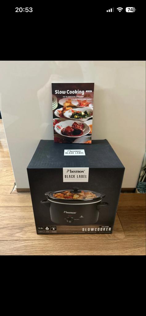 Slowcooker - Nieuw en Verzegeld!, Witgoed en Apparatuur, Slowcookers, Nieuw, Timer, Ophalen of Verzenden