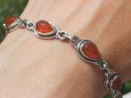 Vanoli 925 zilveren armband met carneool, Sieraden, Tassen en Uiterlijk, Armbanden, Daiva1973@hotmail.com, Vanoli, Overige kleuren