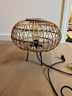 Rotan Tafellamp - Moderne Stijl, Ophalen of Verzenden, Zo goed als nieuw, Hout, Minder dan 50 cm