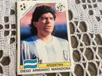 Panini sticker DIEGO MARADONA WORLD CUP STORY, Ophalen of Verzenden, Zo goed als nieuw, Sticker