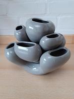 mooie aparte koraal vaas, Overige kleuren, Aardewerk of Porselein, Ophalen of Verzenden, Zo goed als nieuw