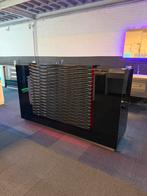 Receptie Toonbank Balie 3D - Hoogglans Zwart, Ophalen
