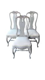 Zweedse Rococo Stoelen - Set van 3, Ophalen