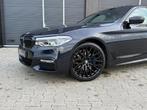 BMW 5-Serie 520i 2018 nap/garantie/pano/m-pakket/carplay, Auto's, Automaat, 1998 cc, Achterwielaandrijving, 4 cilinders