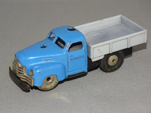 Schuco Varianto Vrachtwagen in blauw 3042, Antiek en Kunst, Antiek | Speelgoed, Ophalen of Verzenden