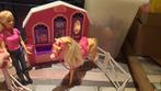 Barbie stal met pop en paard, Gebruikt, Ophalen of Verzenden, Barbie