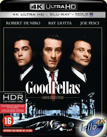 Blu-ray 4K: Goodfellas (1990 Robert De Niro, Ray Liotta) UK beschikbaar voor biedingen