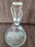 Zware glazen karaf glass wijnkaraf, Antiek en Kunst, Antiek | Glas en Kristal, Ophalen of Verzenden