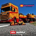 WSI Schaalmodel 1:50 Scania V8 met faymonville dieplader, Overige merken, 1:32 tot 1:50, Nieuw, Ophalen of Verzenden