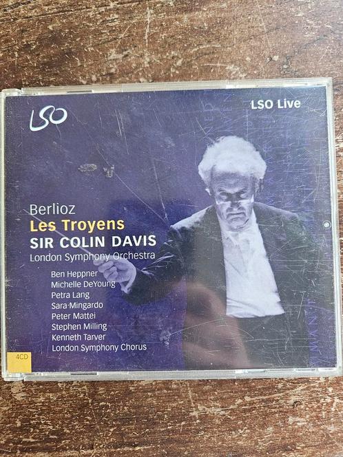 Berlioz - Les Troyens - Sir Colin Davis (4CD Boxset), Cd's en Dvd's, Cd's | Klassiek, Zo goed als nieuw, Opera of Operette, Romantiek