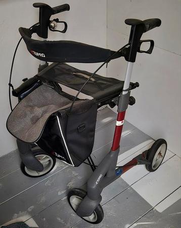 Topro Troja rollator Bordeaux rood in perfecte staat beschikbaar voor biedingen
