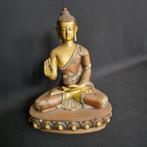 Medicijn boeddha beeld – brons – 24cm hoog – india, Ophalen of Verzenden, Nieuw