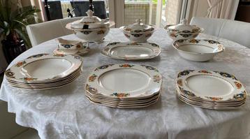 Antiek Servies Royal Chester H&k Tunstall  27 dlg porselein  beschikbaar voor biedingen