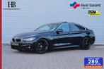 BMW 4-serie Gran Coupé 418i High Executive/M-pakket/Schuifd, Gebruikt, Met garantie (alle), Zwart, 19 km/l