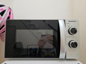 Silvercrest magnetron, zilverkleurig met zwarte accenten beschikbaar voor biedingen