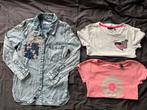 Kledingpakket meisje maat 140/146 denim blouse T-shirt’s, Ophalen of Verzenden, Zo goed als nieuw, Maat 140