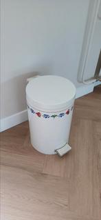 Brabantia prullenbak boerenbont, Gebruikt, Met pedaal, 40 liter of meer, Ophalen of Verzenden