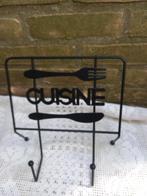 metalen (kook)boekenstandaard, Ophalen of Verzenden, Gebruikt