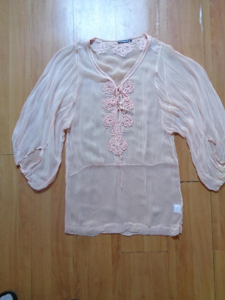 Tuniek Superstar, Kleding | Dames, Blouses en Tunieken, Zo goed als nieuw, Maat 36 (S), Roze, Ophalen of Verzenden