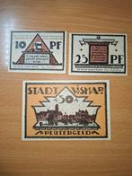 Duits Notgeld Wismar Noodgeld, Ophalen of Verzenden, Duitsland