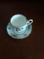 Royal Albert heren kop en schotel Petit Point, Antiek en Kunst, Ophalen of Verzenden