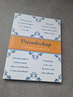 Vriendschap, de delftsblauwe tegelwijshedenreeks, Boeken, Ophalen of Verzenden, Zo goed als nieuw, Sociale wetenschap