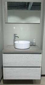 Badmeubelset Pool wit/beton, Ophalen, 50 tot 100 cm, Zo goed als nieuw, Minder dan 100 cm