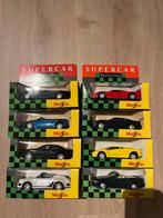 Shell Supercar Collectie Maisto 1:43 - 8 Stuks, Hobby en Vrije tijd, Modelauto's | 1:43, Ophalen of Verzenden, Zo goed als nieuw