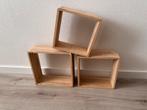 3 wandkubussen / wandrekken, Huis en Inrichting, Woonaccessoires | Wandplanken en Boekenplanken, Ophalen, Zo goed als nieuw