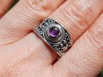 Vanoli 925 zilveren ring met amethist maat 17,75, Sieraden, Tassen en Uiterlijk, Ringen, Daiva1973@hotmail.com, Vanoli, Amsterdam