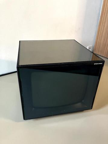 Cubo Glass TV Mario Bellini Brionvega beschikbaar voor biedingen