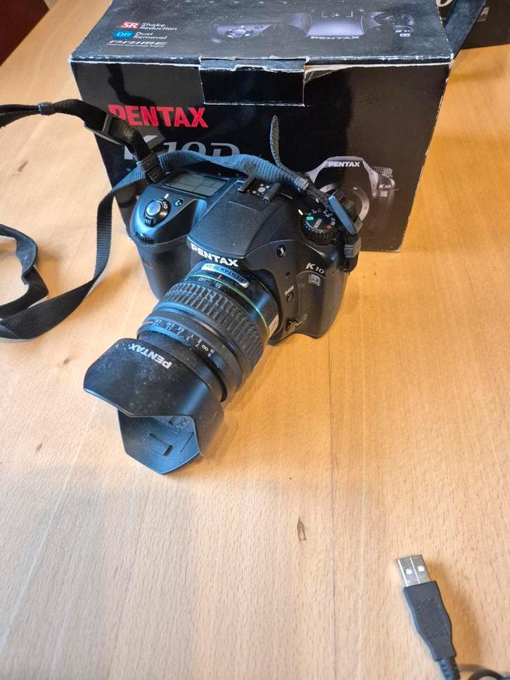 Pentax K10D + Sigma 100-300mm, Audio, Tv en Foto, Fotocamera's Digitaal, Gebruikt, Spiegelreflex, Pentax, 8 keer of meer, Ophalen of Verzenden