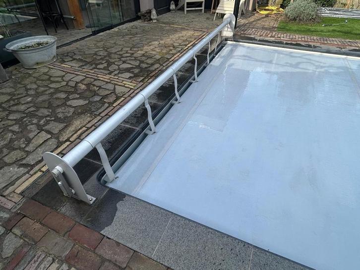 Zwembadafdekking, Tuin en Terras, Zwembad-toebehoren, Zo goed als nieuw, Afdekzeil, Ophalen of Verzenden