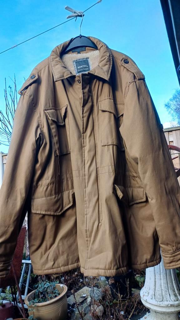 Nortec Waterdichte Jas, Kleding | Heren, Jassen | Zomer, Zo goed als nieuw, Maat 52/54 (L), Bruin, Ophalen of Verzenden