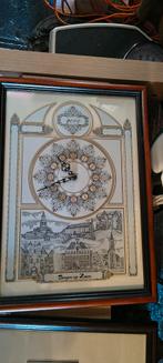 Twee Schilderijen Bergen op Zoom, één met Klok, Ophalen of Verzenden