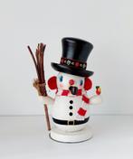 Vintage Sneeuwpop rookmannetje, Ophalen of Verzenden